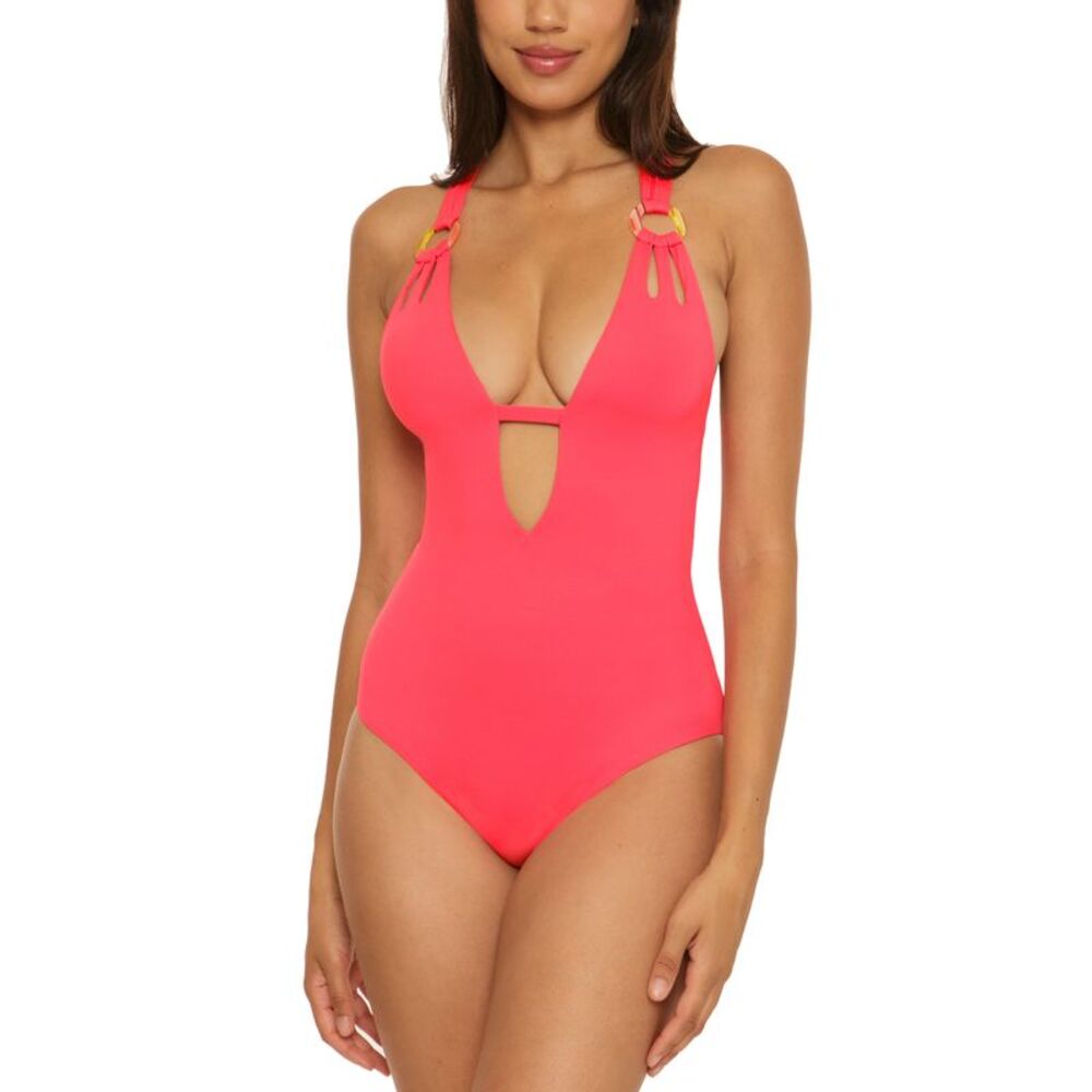 Becca Women's Color Code Cutout One-Piece Swimsuit